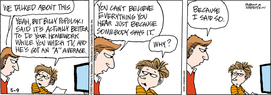 Daddy's Home for May 09, 2022