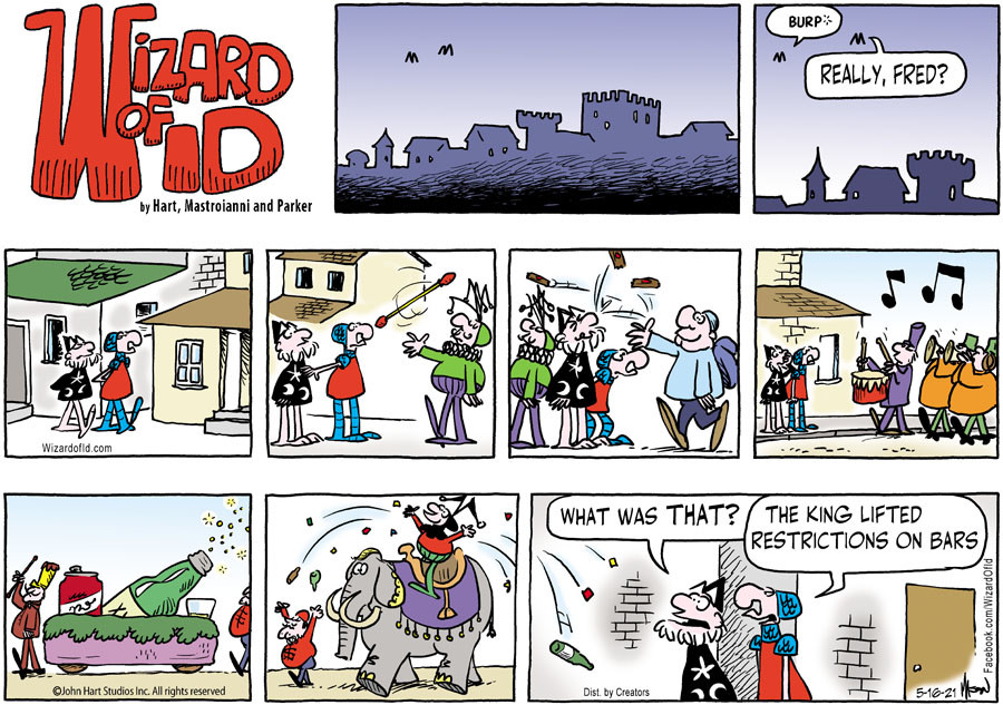 Wizard of Id for May 16, 2021