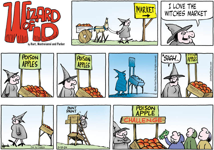 Wizard of Id for May 19, 2024