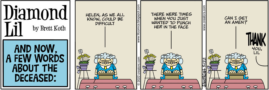 Diamond Lil for May 22, 2022