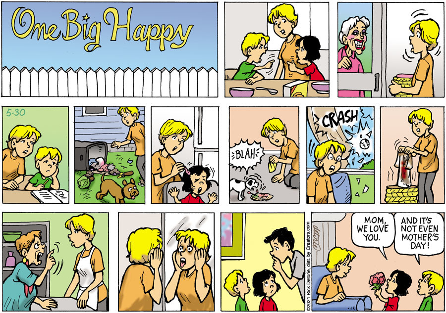One Big Happy® for May 30, 2021