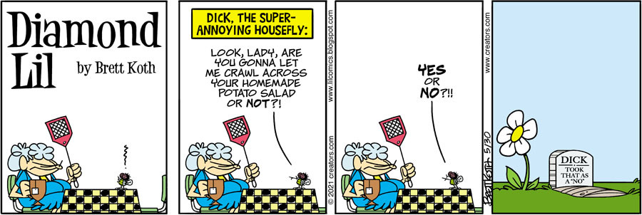 Diamond Lil for May 30, 2021