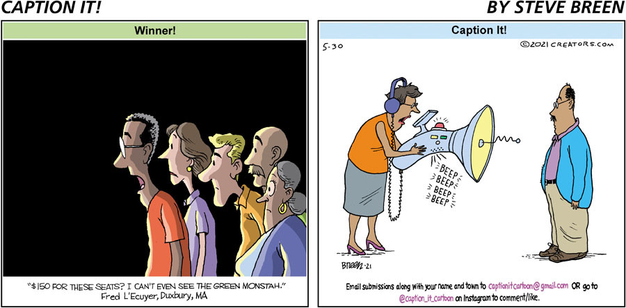 Caption It! for May 30, 2021