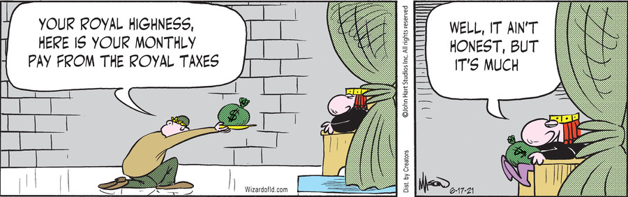 Wizard of Id for Jun 17, 2021