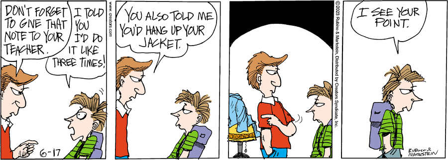 Daddy's Home for Jun 17, 2023