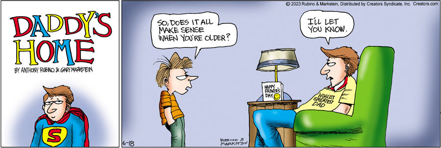 Daddy's Home for Jun 18, 2023