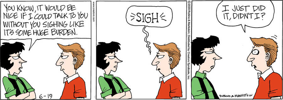 Daddy's Home for Jun 19, 2023