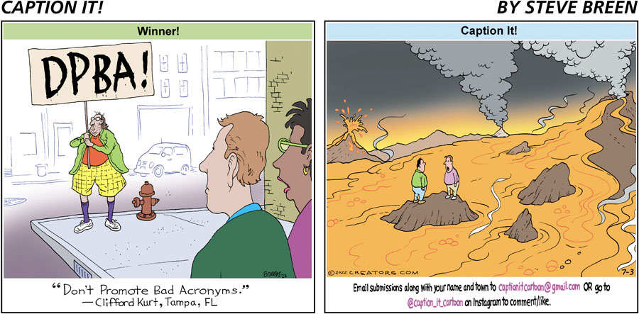 Caption It! for Jul 03, 2022