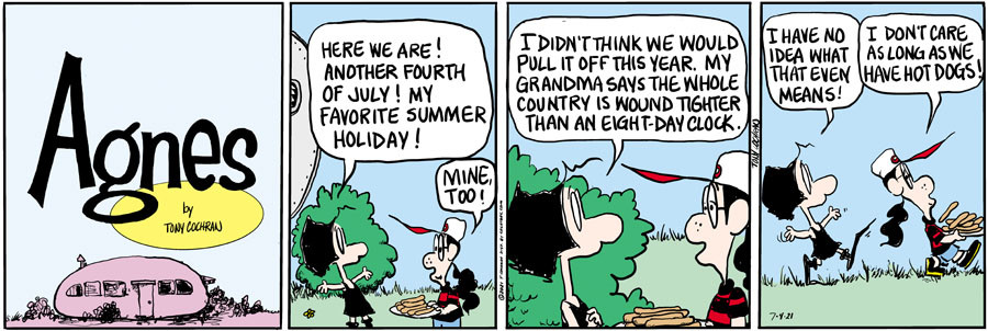 Agnes for Jul 04, 2021