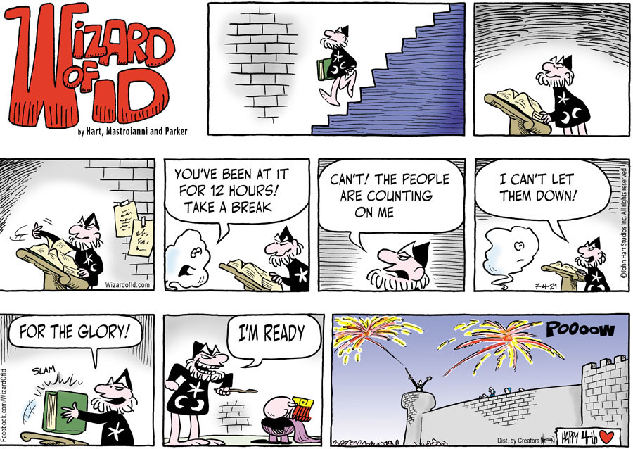 Wizard of Id for Jul 04, 2021