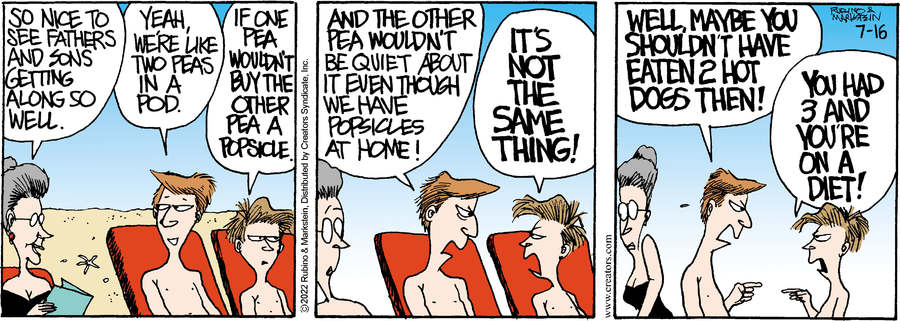 Daddy's Home for Jul 16, 2022