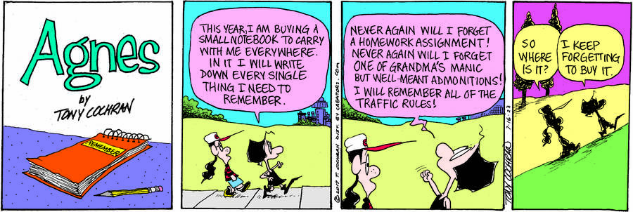 Agnes for Jul 16, 2023