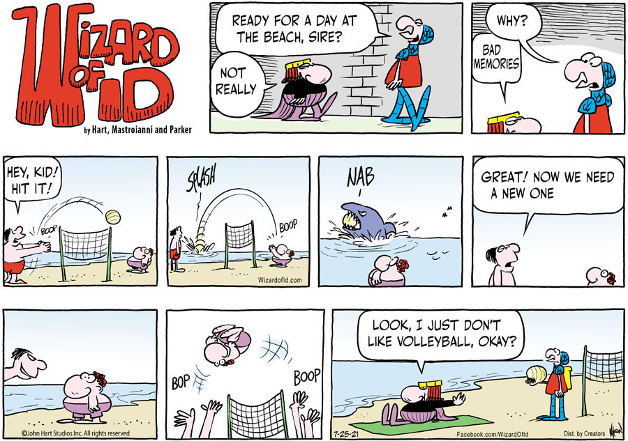 Wizard of Id for Jul 25, 2021