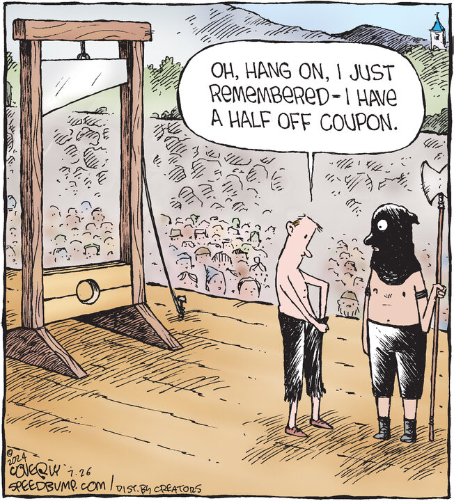 Speed Bump for Jul 26, 2024