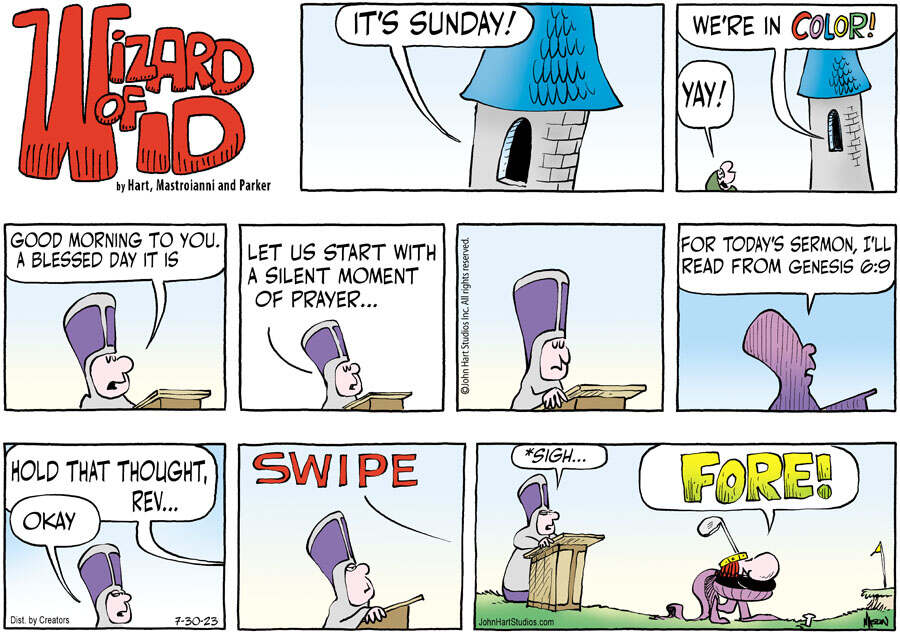 Wizard of Id for Jul 30, 2023