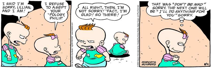 Rugrats for Aug 04, 2023