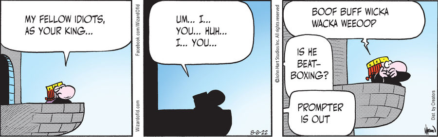 Wizard of Id for Aug 06, 2022