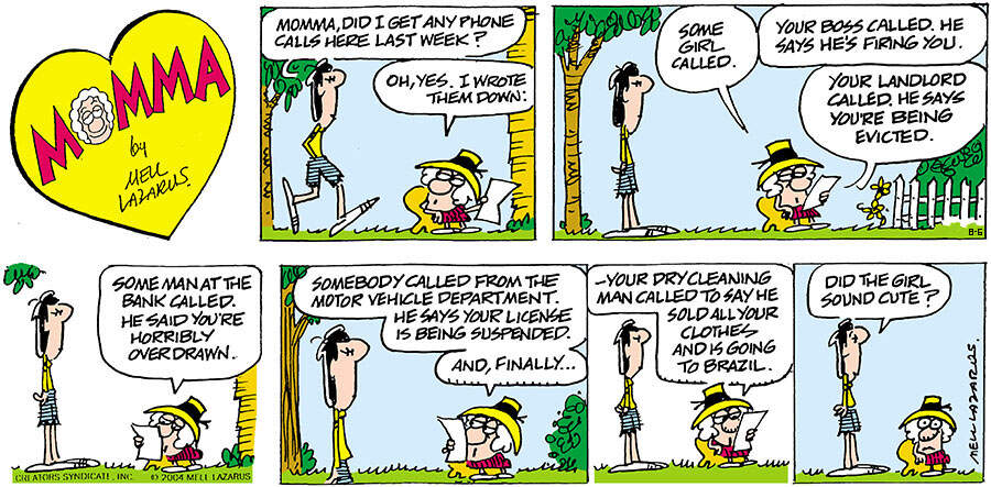 Momma for Aug 06, 2023