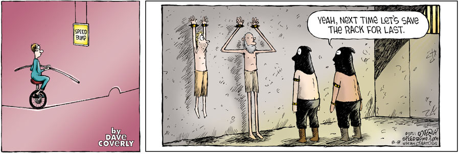 Speed Bump for Aug 08, 2021