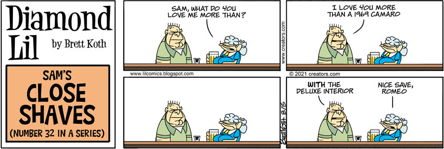 Diamond Lil for Aug 15, 2021