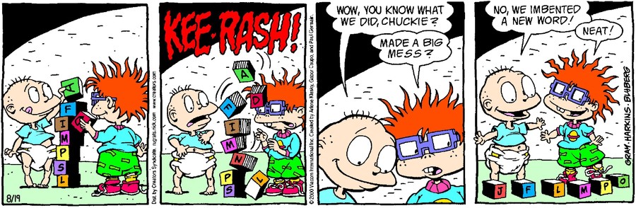 Rugrats for Aug 19, 2021
