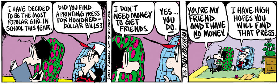 Agnes for Aug 26, 2022