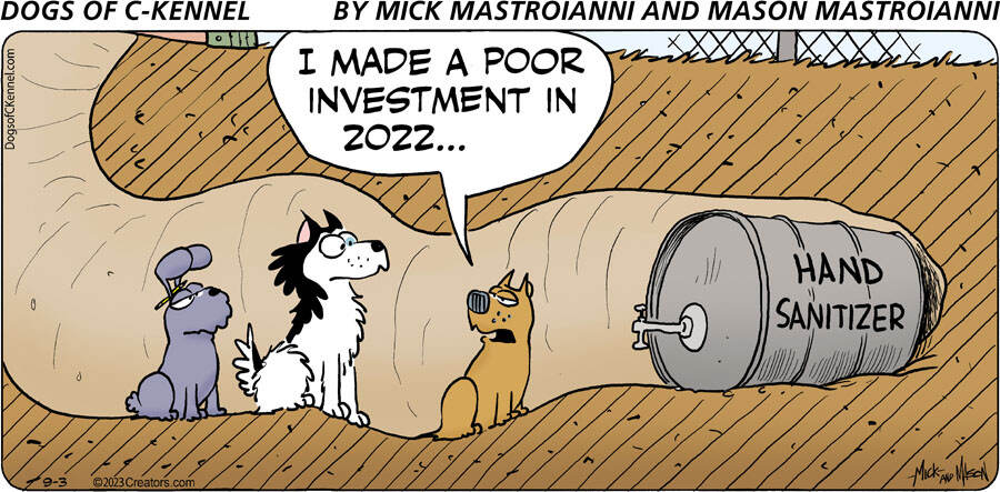 Dogs of C-Kennel for Sep 03, 2023