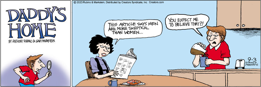 Daddy's Home for Sep 03, 2023