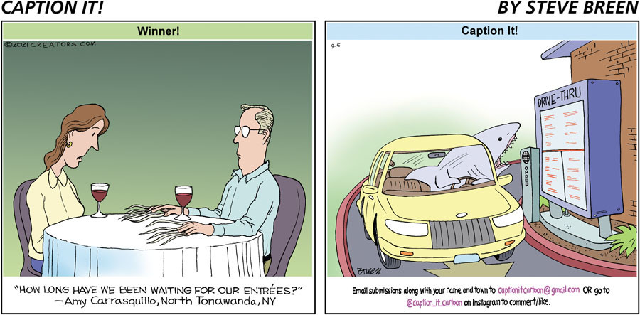 Caption It! for Sep 05, 2021