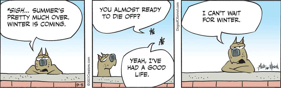 Dogs of C-Kennel for Sep 05, 2022