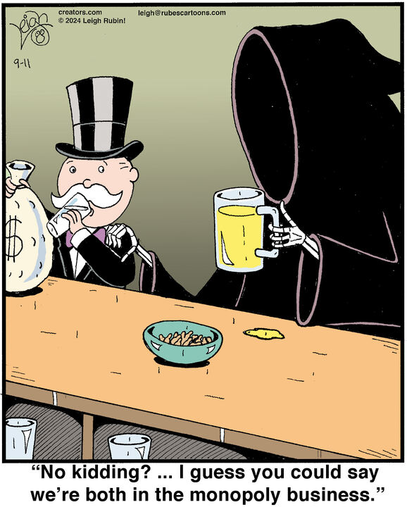 Rubes® for Sep 11, 2024