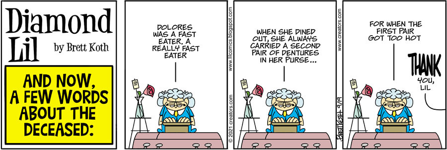 Diamond Lil for Sep 19, 2021