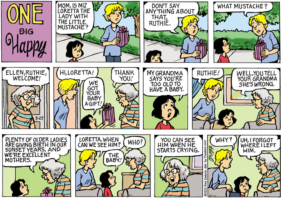 One Big Happy® for Sep 25, 2022