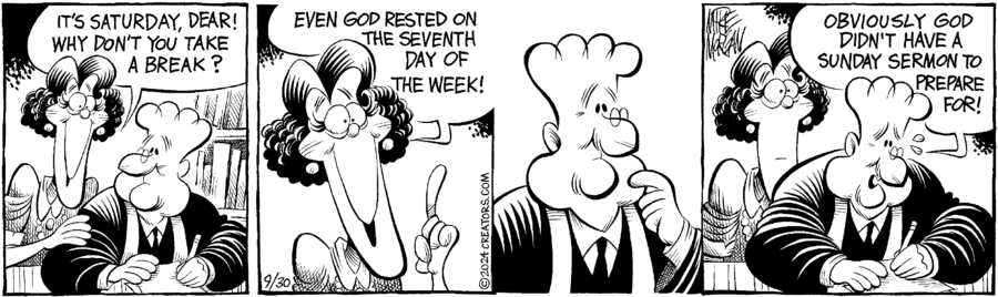 For Heaven's Sake for Sep 30, 2024