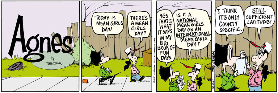 Agnes for Oct 03, 2021