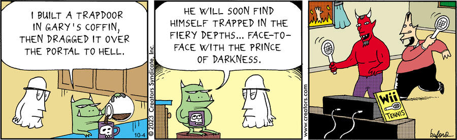 Scary Gary for Oct 04, 2023