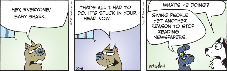 Dogs of C-Kennel for Oct 08, 2021