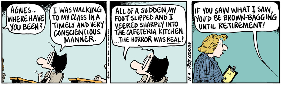 Agnes for Oct 09, 2021