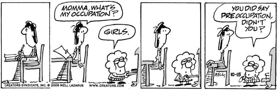 Momma for Oct 15, 2022