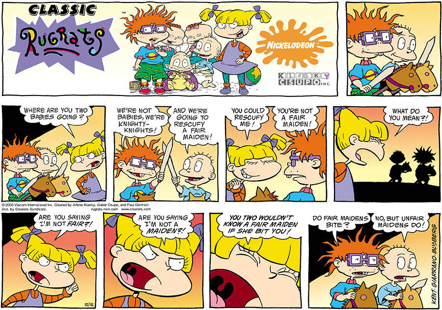 Rugrats for Oct 16, 2022