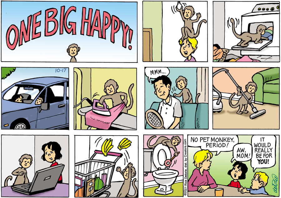 One Big Happy® for Oct 17, 2021