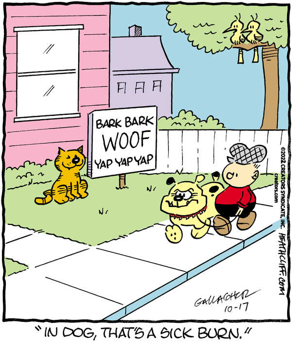Heathcliff for Oct 17, 2022