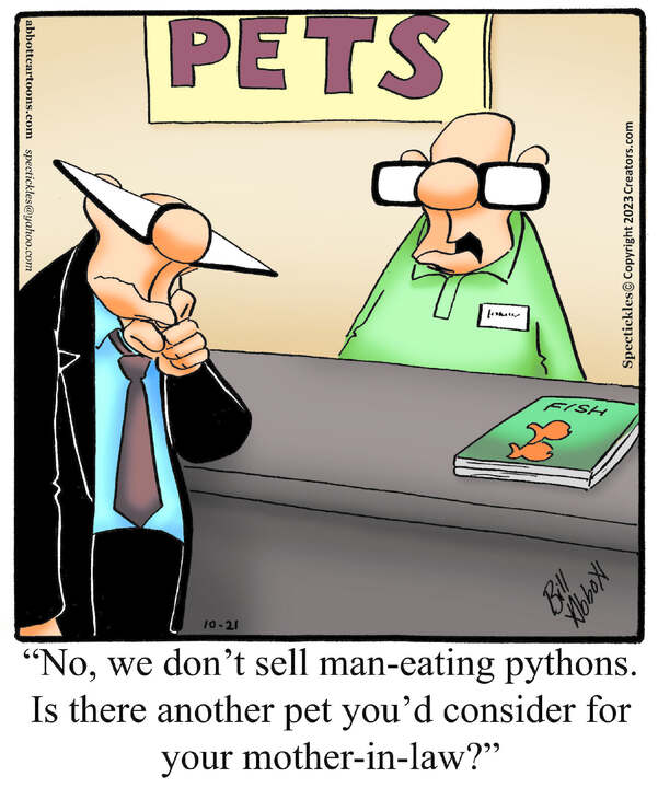 Spectickles for Oct 21, 2023