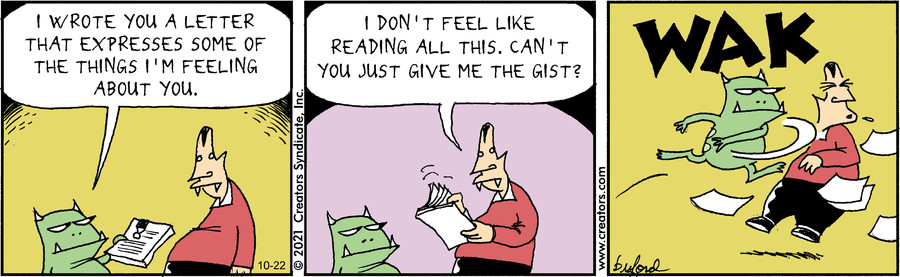 Scary Gary for Oct 22, 2021