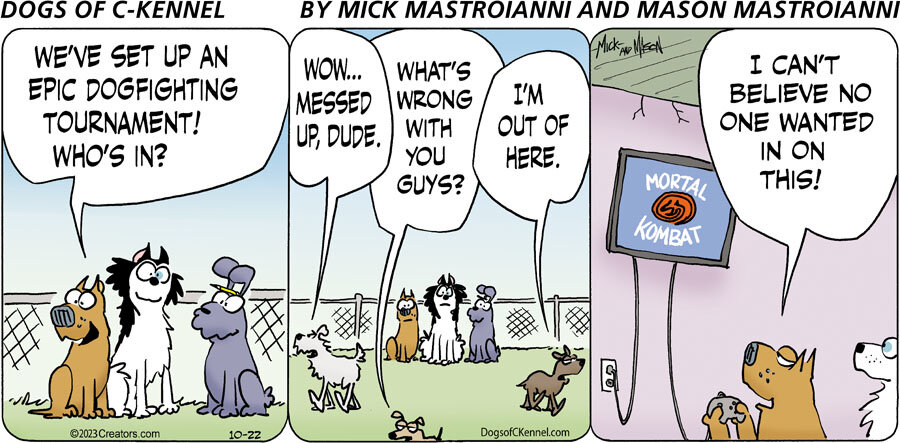 Dogs of C-Kennel for Oct 22, 2023