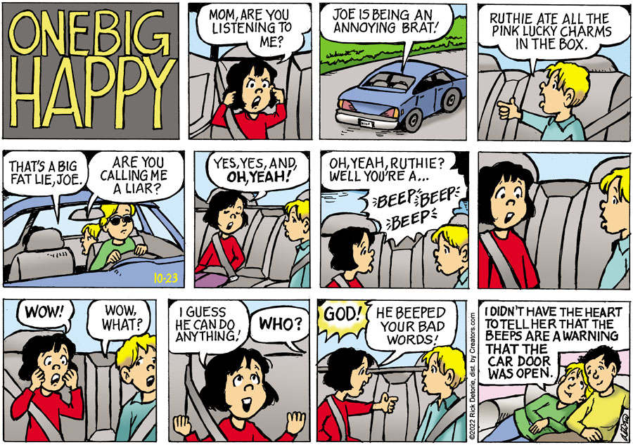 One Big Happy® for Oct 23, 2022