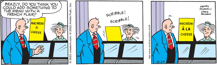Archie for Oct 29, 2022
