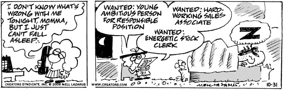 Momma for Oct 31, 2022