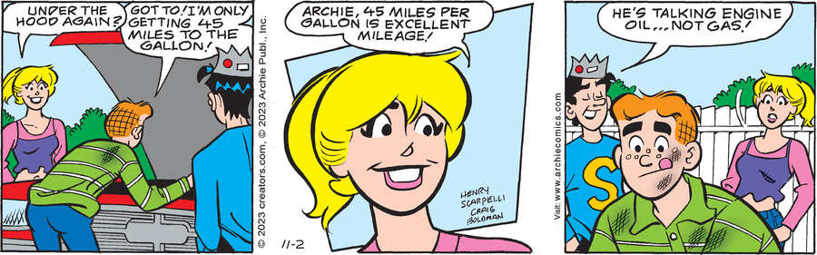 Archie for Nov 02, 2023