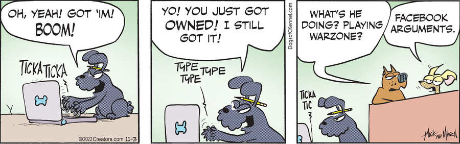 Dogs of C-Kennel for Nov 03, 2022